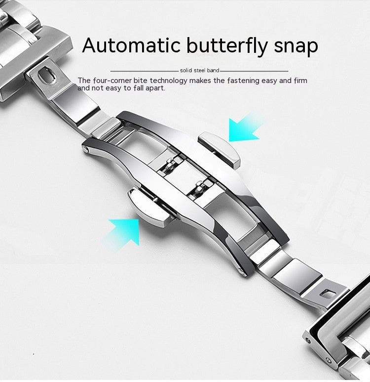Lässige mechanische Automatikuhr für Herren