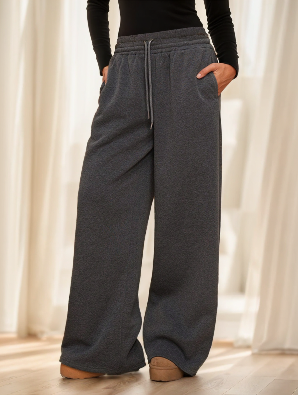 Open Leg Jogginghose