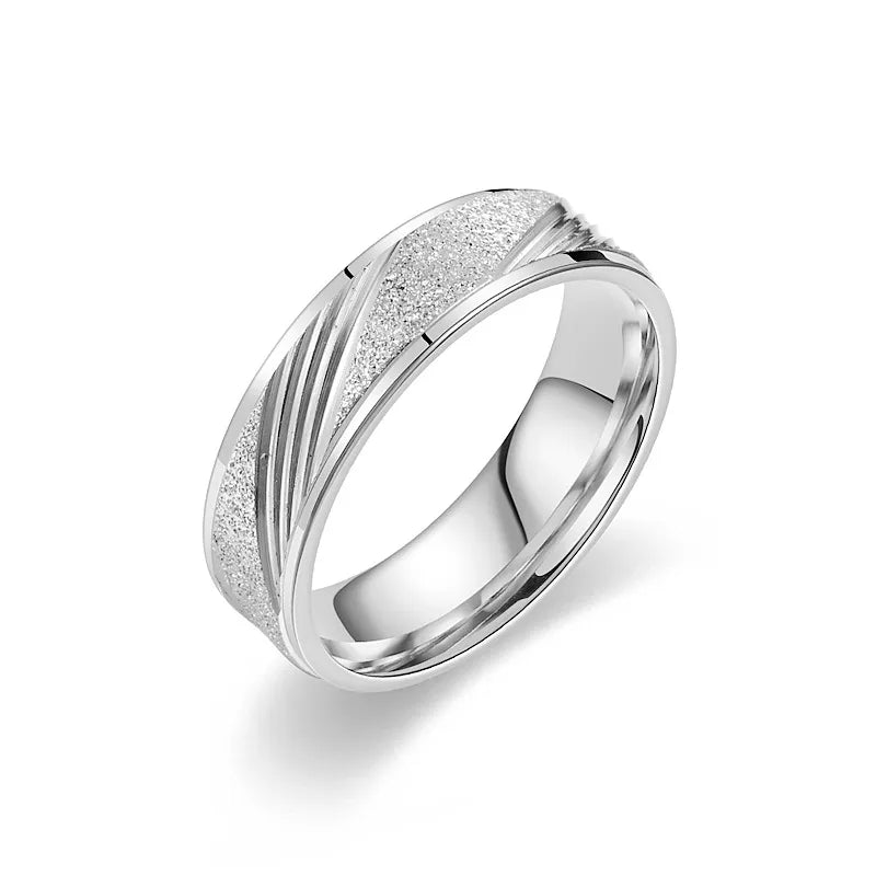 Titanstahl-Ring – Koreanischer Stil