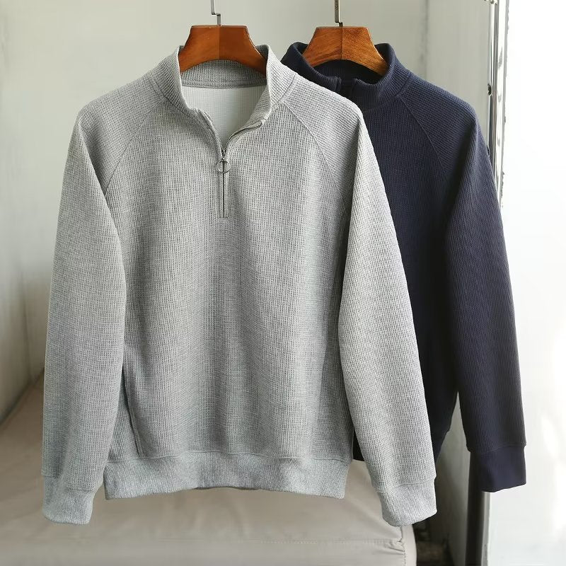 Pullover mit Polokragen für Herren