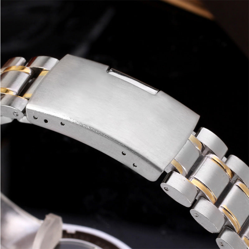 Herren Automatik-Uhr mit Stahlarmband