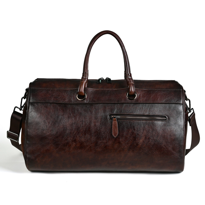 Tasche aus Leder – Retro-Stil