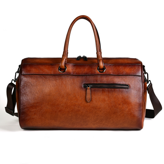 Tasche aus Leder – Retro-Stil